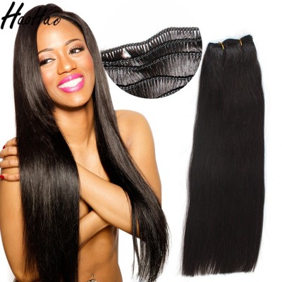 Wet and wavy Silky straight hand tied weft wholesale mink 10 a grade Brazilian hair