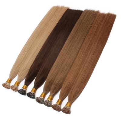 10a Wholesale Raw Unprocessed Peruvian Hair i tip Hair Extensions,Virgin Peruvian Hair