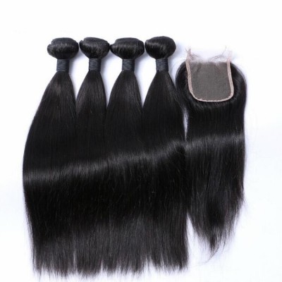 Full Cuticle Wholesale Grade 10a Peruvian Human Hair,100% Thick Bottom Straight Virgin Peruvian Hair