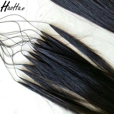 10a high quality Chinese silky human natural extensions hair feathers