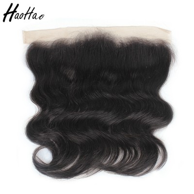 High demand double drawn 13*4 lace frontal virgin indian raw hair