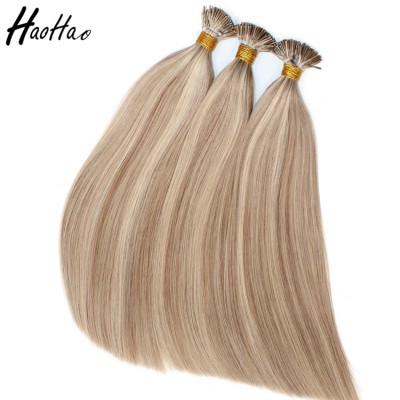 Prebonded italian keratin Strands Straight Stick Remy Human Hair 2 gram i tip hair extension