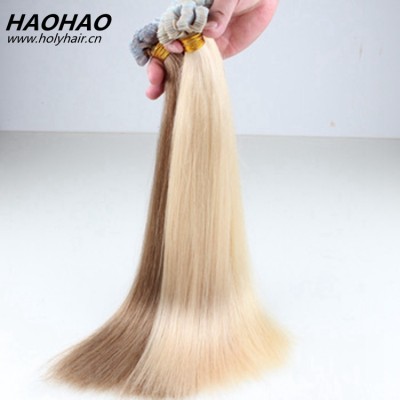 Full Cuticle Unprocessed Wholesale Thick End Double Beads European Tape Hair Extension