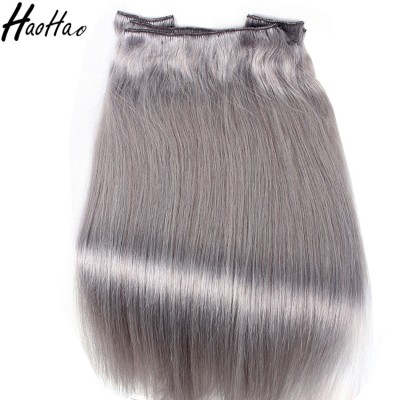 hot sale top quality brazilian hair extension the clips sew in hair extensions