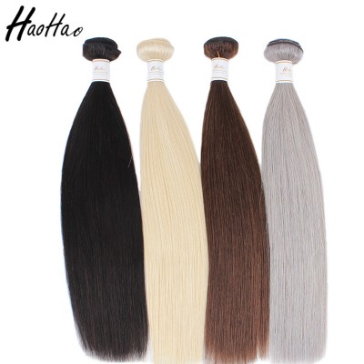 Top grade top sale blonde human hair bundles with lace closure