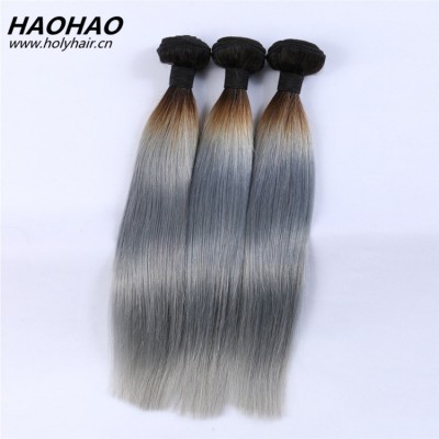 China micro beads weft hair extensions,two tone double drown human hair,perruque brazilian hair