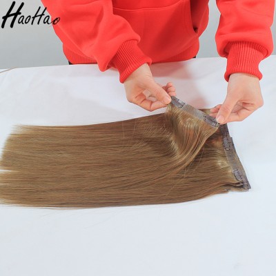 High quality factory wholesale price unprocessed clip in hair extension