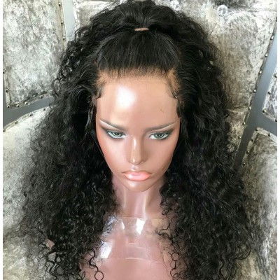 wig unprocessed remy natural color brazilian lace wig human hair